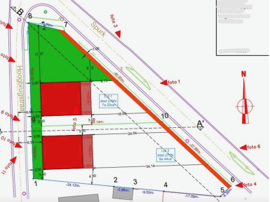 verkavelingsplan, open eigentijdse nieuwbouwwoning