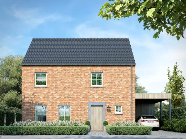 Nieuwbouwwoning, open bebouwing, klassieke woning, zonhoven