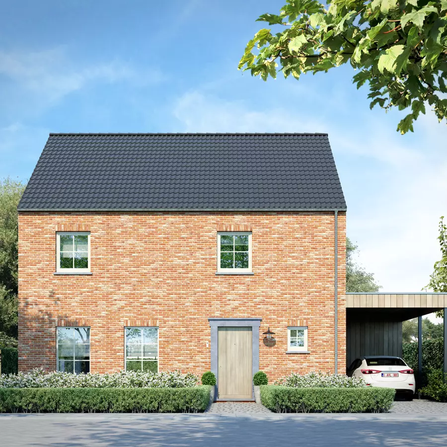 Nieuwbouwwoning, open landelijke woning Zonhoven