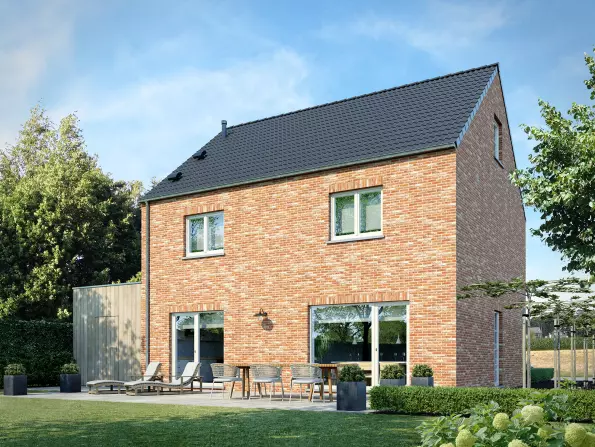 Nieuwbouwwoning, open bebouwing, klassieke woning, zonhoven