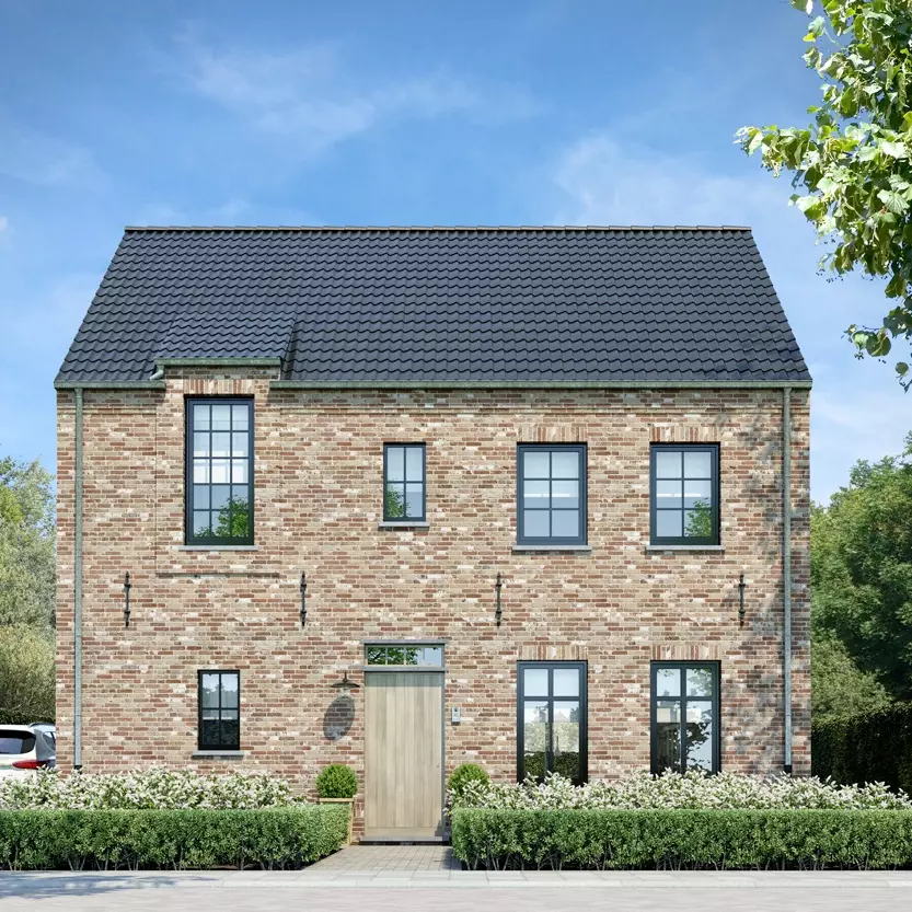 Open, klassieke nieuwbouwwoning, geetbets