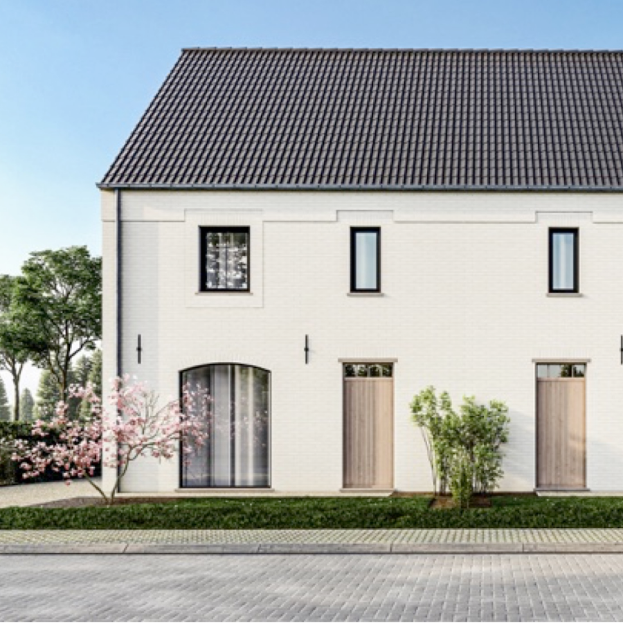 Halfopen, klassieke nieuwbouwwoning