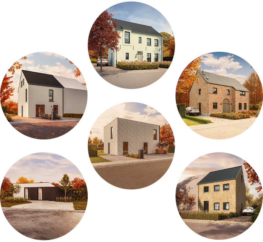 6 avl-woningen in de herfst