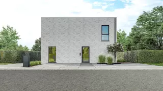 Nieuwbouwwoning, Holrakkerstraat Tuilt - Kuringen, open bebouwing