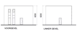 gevelplan, Moderne, open nieuwbouwwoing, Herent