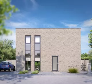 Open moderene nieuwbouwwoning, Herent