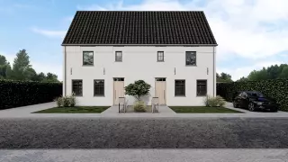 landelijke nieuwbouwwoning, halopen, bilzen