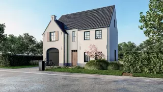 Nieuwbouwwoning, Stapelstraat Zonhoven, klassieke woning
