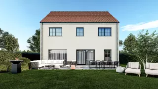 Nieuwbouwwoning, Stapelstraat Zonhoven, klassieke woning