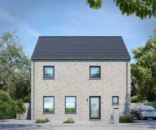 open, klassieke nieuwbouwwoning, koersel