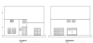 Gevelplan Open, klassieke nieuwbouwwoning Hasselt