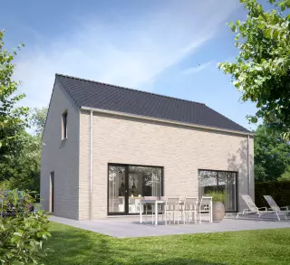 Open eigentijdse nieuwbouwwoning, bilzen