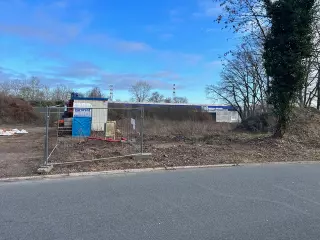 Bouwgrond, Schelstraat Zonhoven, half open bebouwing