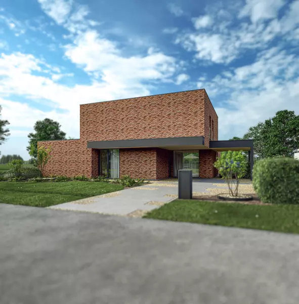 AVL Woningbouw moderne nieuwbouwwoning in Stokrooie