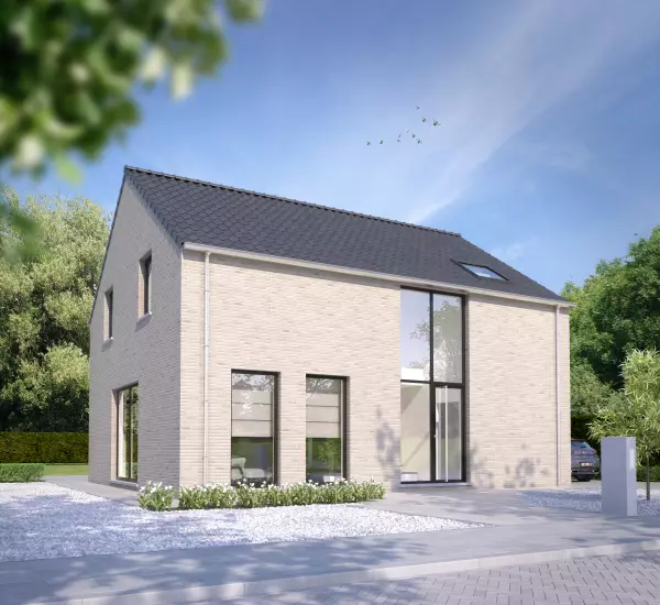 Open eigentijdse nieuwbouwwoning, bilzen