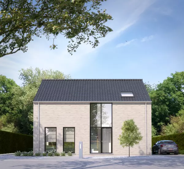 Open eigentijdse nieuwbouwwoning, bilzen